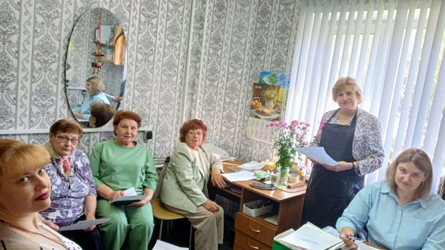 Заседание Правления прошло  в Великолукской городской общественной организации инвалидов ВОИ.