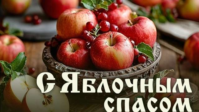 С Яблочным Спасом! 