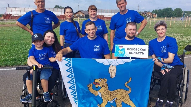 10 медалей завоевала команда спортсменов Псковской областной организации ВОИ!