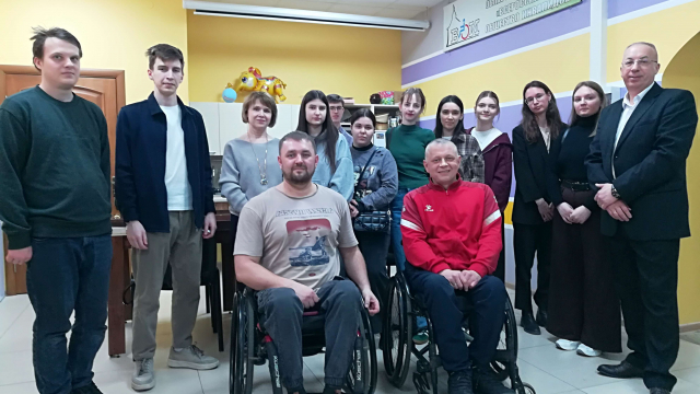 Экскурсию для студентов ПсковГу организовали на площадке Псковской областной организации ВОИ