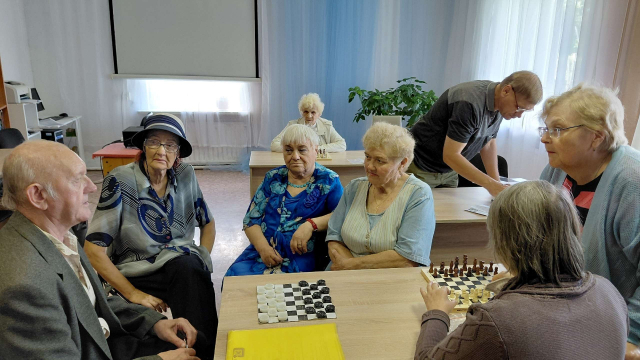 Спортивные встречи членов Гдовской РОО ВОИ