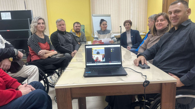 В здании Псковской областной организации ВОИ прошло собрание спортивной федерации ПОДА.
