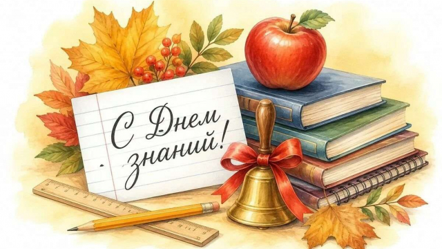 С Днем Знаний! С первым днем осени!