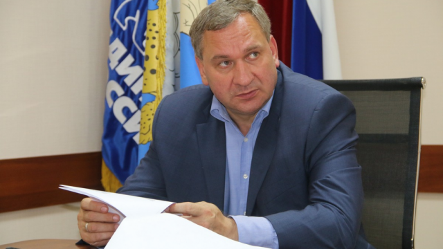 Встреча И.Н. Цецерского с членами городской организации ВОИ