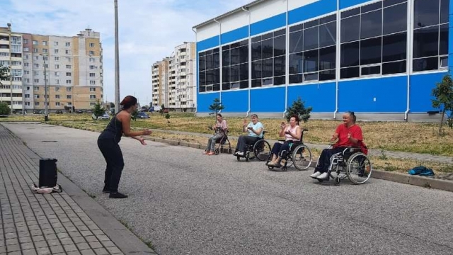 Сегодня состоялись очередные занятия Zumba