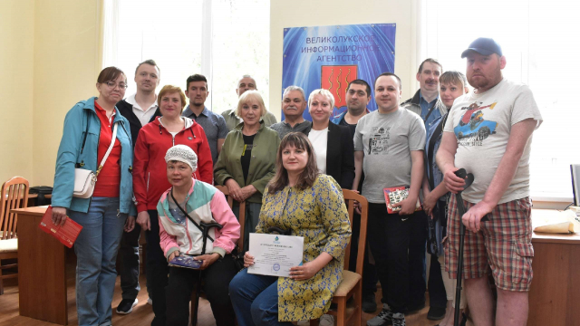 В Великолукской городской организации ВОИ состоялся шашечный турнир.
