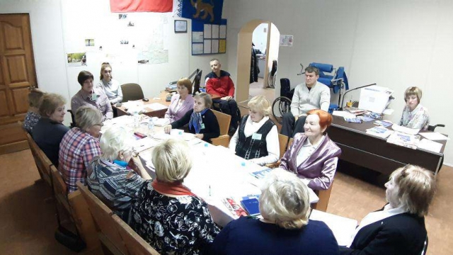 Заседание пленума Правления Областной организации ВОИ