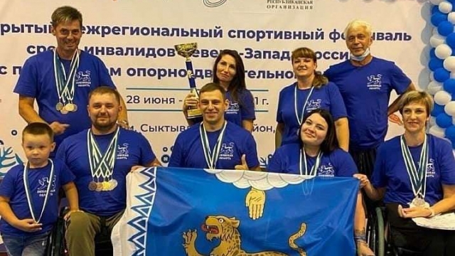 Команда спортсменов с инвалидностью, представлявшая Псковскую область, заняла 1  место в настольных спортивных играх на Межрегиональном спортивном фестивале Северо-Запада России среди инвалидов с ПОДА!